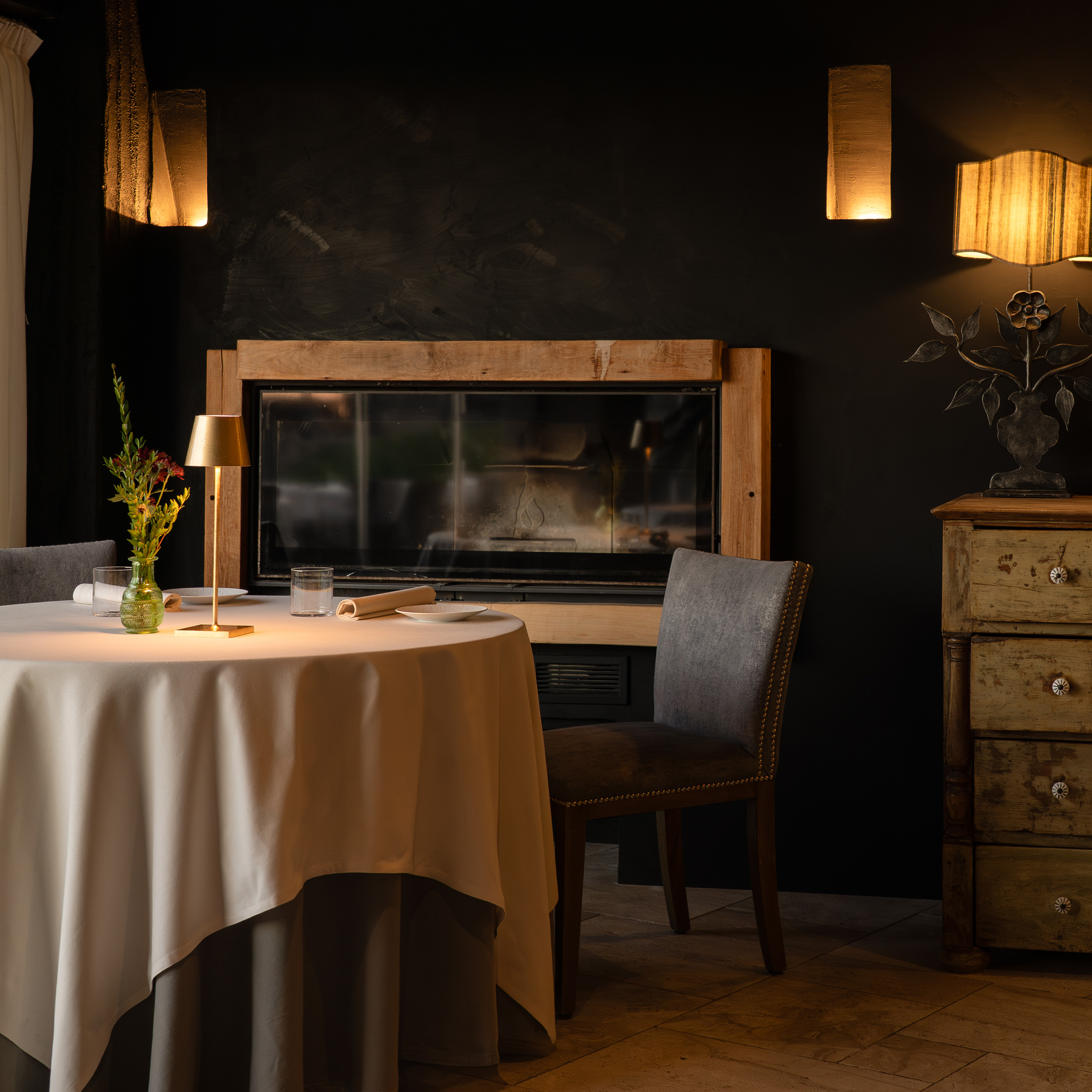 Michelin Starred Restaurant Il Fuoco Sacro at Petra Segreta Resort Relais Chateaux 