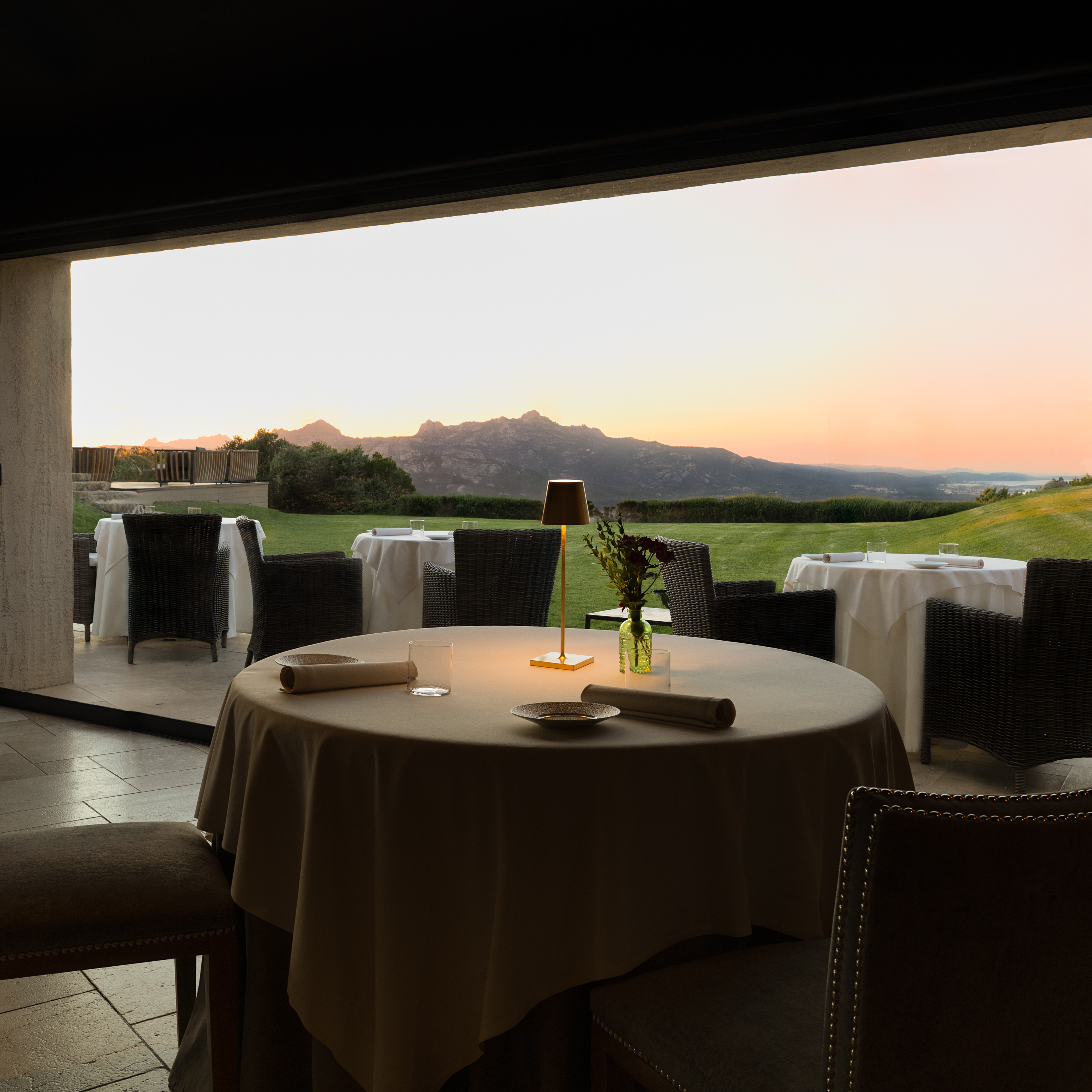 Michelin Starred Restaurant Il Fuoco Sacro at Petra Segreta Resort Relais Chateaux 