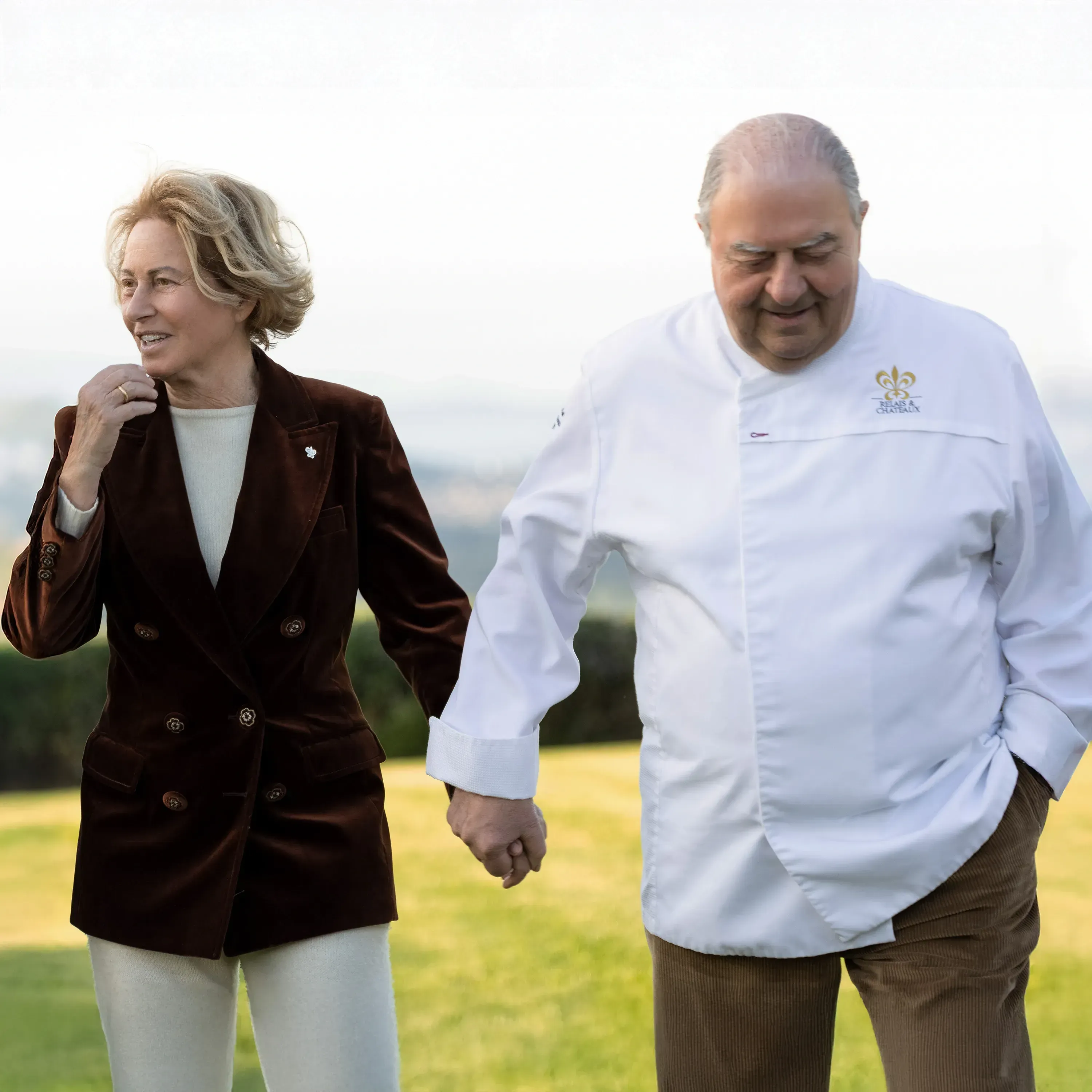 Luigi Berretto and Rosella at Petra Segreta Resort Relais Chateaux 